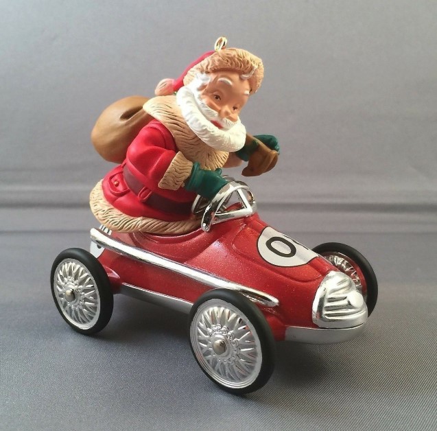 2008 Santa Takes A Spin - Club Ornament